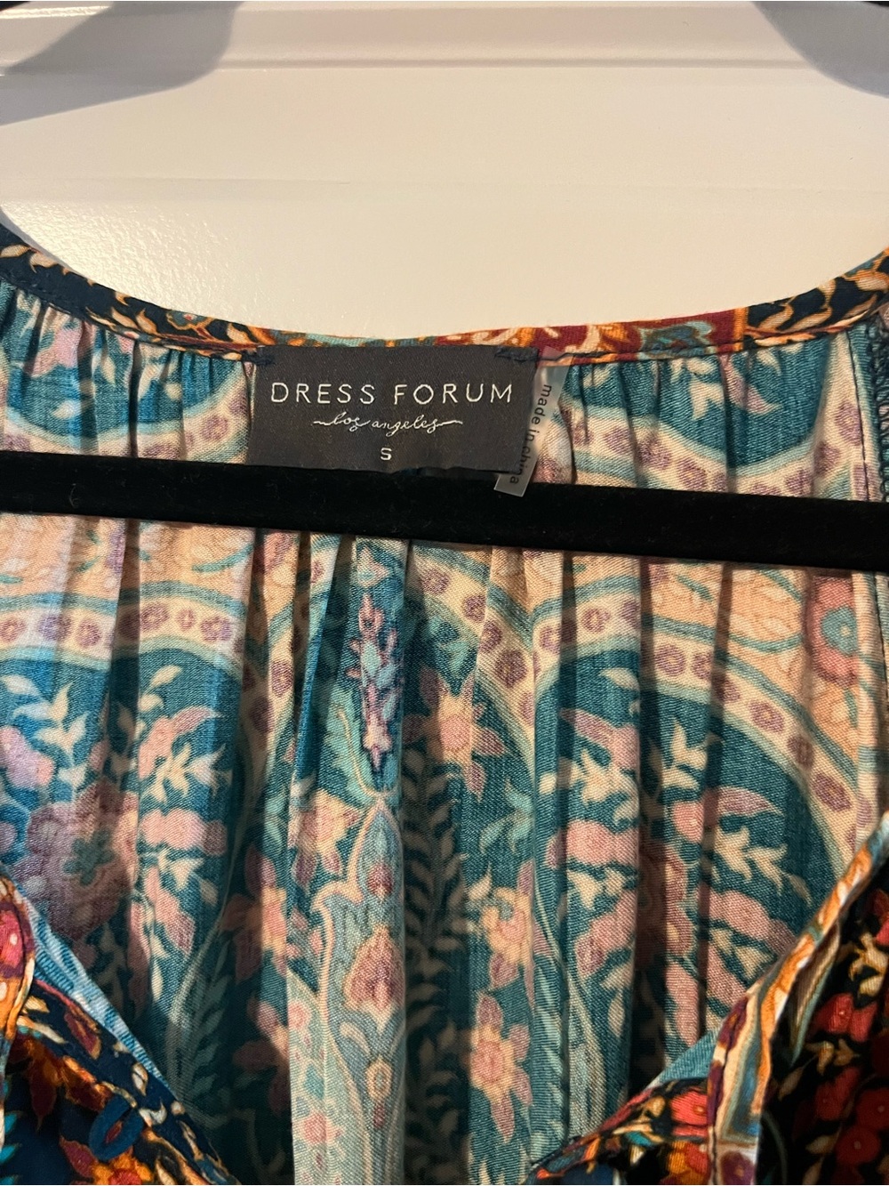 Patterned Midi Dress - Picture 2 of 6